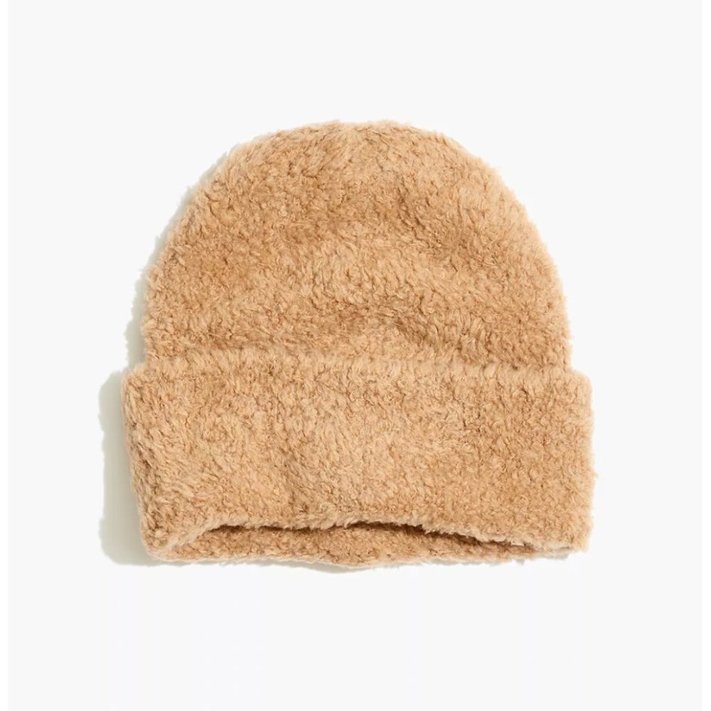 NWT Madewell Teddy Beanie
